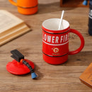 Axyaa Creative Ceramic Beer Mug Set for Couples, 480ml Coffee Mug Home Decor Gift