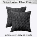 Axyaa Super Soft Corduroy Throw Pillows for Home Decor Sofa Bedroom Living Room