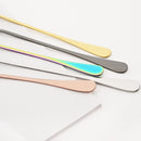 Axyaa Long-Handled Stainless Steel Soup & Dessert Spoon Set