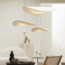 Axyaa Silk Pendant Light Chandelier Minimalist Nordic Design LED Retro Modern Kitchen Bedroom