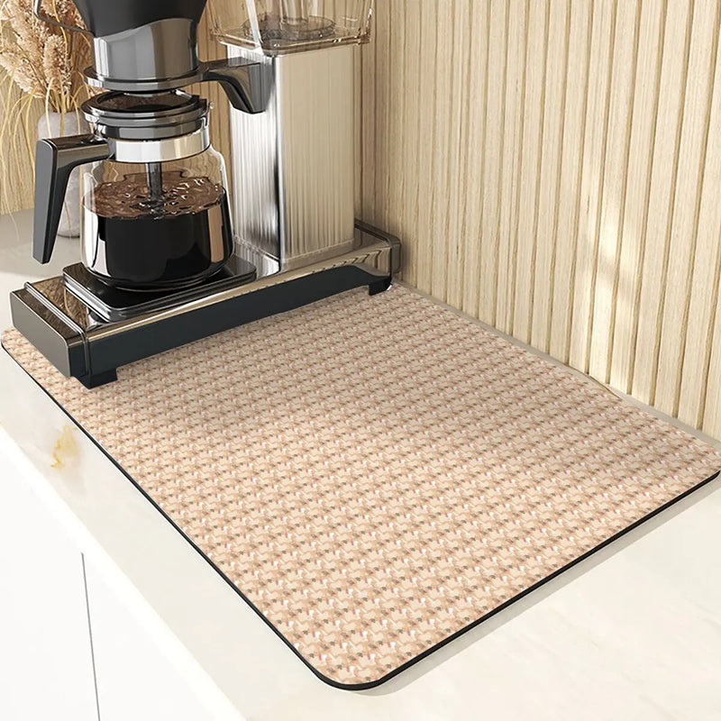 Axyaa Striped Style Coasters for Home Kitchen Table Ornaments