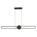 Axyaa Adjustable Dimmable Linear LED Chandelier for Kitchen Dining Room