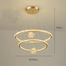 Axyaa Elegant Chandelier Dining Room Pendant Lights Ceiling Lamps for Indoor Lighting