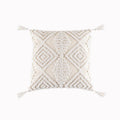 Axyaa Floral Pillow Case: Light Luxury Embroidered Cushion Cover, 45x45cm
