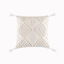 Axyaa Floral Pillow Case: Light Luxury Embroidered Cushion Cover, 45x45cm