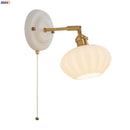Axyaa Pumpkin Glass LED Wall Lamps Nordic Modern Wandlamp