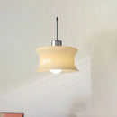 Axyaa Retro Glass Chandelier - Post-modern Bedroom Balcony Lamp