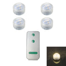 Axyaa Submersible LED Light Remote Pond Waterproof Pool Lamp for Vases Fish Tanks