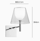 Axyaa Glass Floor Lamp LED Light Fixture for Living Room Bedroom Luxury Design