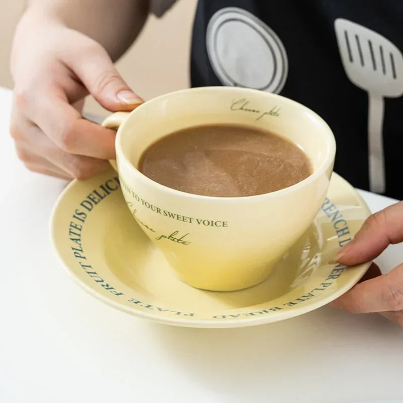 Axyaa Ceramic Coffee Cup Set Tea Cup Afternoon Drinkware Gift