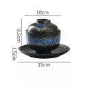 Axyaa Ceramic Soup Cup with Cover, Versatile Tableware Bowl for Soup, Stew, Dessert