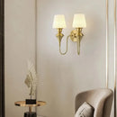 Axyaa Brass LED Wall Lamp for Luxury Spaces