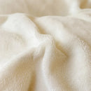 Axyaa Milk Velvet Winter Queen Duvet Cover Set, Soft & Cozy Coral Fleece Quilt