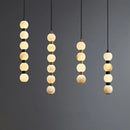Axyaa LED Staircase Chandeliers for Living Room Pendant Light Lamps