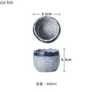 Axyaa Ceramic Eggshell Bowl Set Molecular Cuisine-inspired Tableware