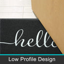 Axyaa Non-Slip Welcome Mat Dirt Resistant Absorbent Outdoor Kitchen Rug