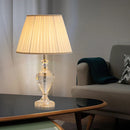 Axyaa Modern Luxury Crystal Table Lamp for Bedroom, Living Room, and Study