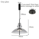 Axyaa Nordic Designer Art Glass Chandelier for Restaurant Bedroom Bar Coffee Shop Home