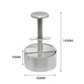 Axyaa Stainless Steel Burger Patty Maker Grill Tool Meat Press Mold