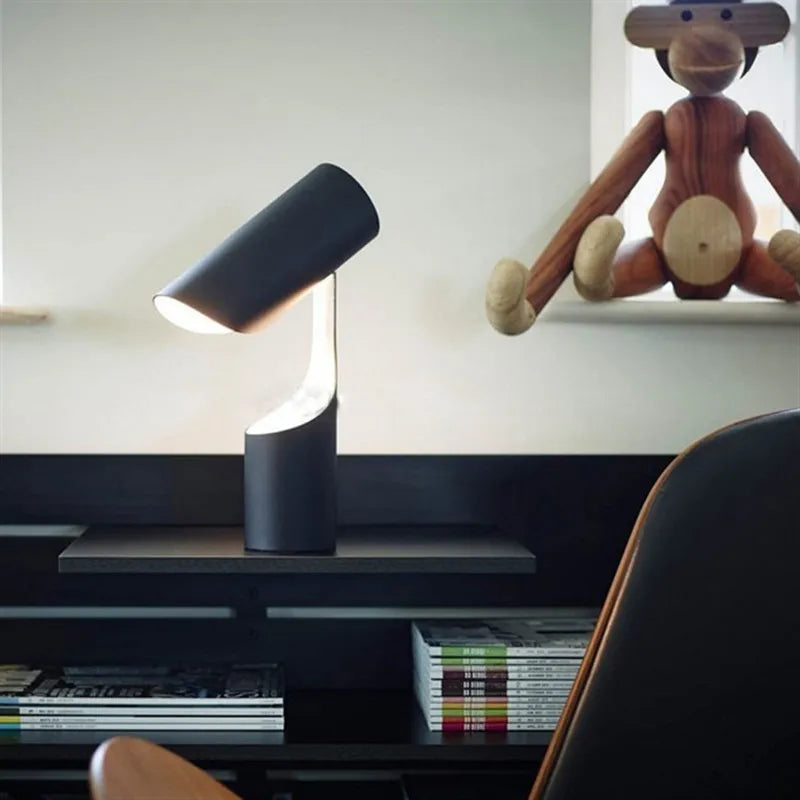 Axyaa Nordic Modern Folding Desk Lamp for Home Office Bedrooms Study Room