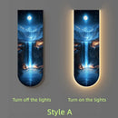 Axyaa LED Wall Decor Light with Remote Dimming for Bedroom, Living Room, Study