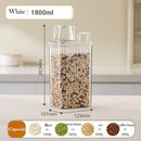 Axyaa Airtight Multigrain Storage Container with Measuring Cup