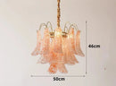 Axyaa Colorful Glass Ceiling Chandelier for Kitchen Dining Living Room