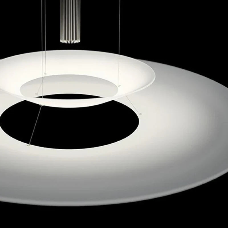 Axyaa Acrylic LED Ceiling Pendant Lamp for Modern Home Decor