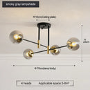Axyaa Glass Ceiling Light for Bedroom Dining Living Room Kitchen