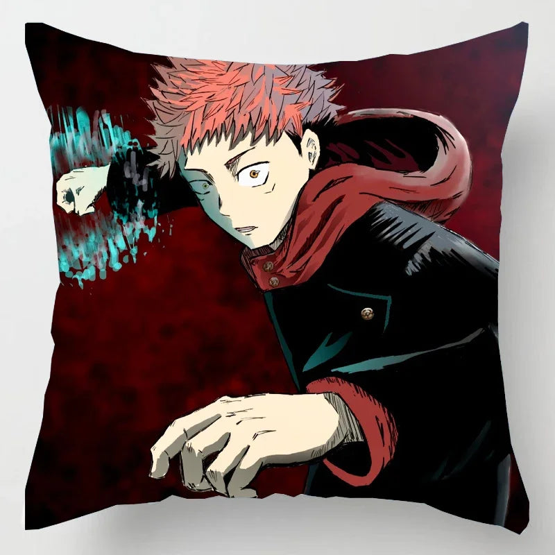 Jujutsu Kaisen Itadori Yuji & Gojo Satoru Pillowcases by Axyaa - Home Decor & Sofa Essential