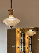 Axyaa Retro French Glass Chandelier for American Restaurant Coffee Shop Study