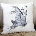 Axyaa Butterfly Printed Couch Cushion Cover 45x45cm Home Decor Pillowcase