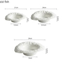 Axya Rock Texture Ceramic Dinner Plate Set
