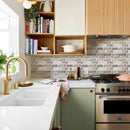 Axyaa 3D Faux Brick Peel and Stick Wall Panel Tile Sticker Self-adhesive 30cm X 30cm