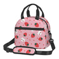 Axyaa Strawberry Lunch Bag Insulated Cooler Tote for School, Work, Picnic & Travel