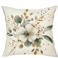 Axyaa Floral Leaf Pattern Pillowcase: Modern Minimalist Home Decor