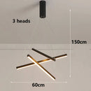 Axyaa Modern Ceiling Chandelier for Dining Room - Elegant Hanging Pendant Light Fixture