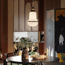 Axyaa Glass LED Pendant Light - Modern Nordic Minimalist Design - Small Size E14 Bulb