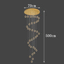 Axyaa Crystal Chandelier Pendant Light for Living Room and Bedroom