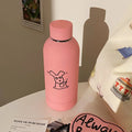 Axyaa Puppy Thermos Cup | Stainless Steel Insulated Water Bottle for Girls