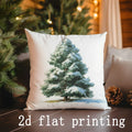 Axyaa Christmas Pillow Covers: Cute Winter Theme for Sofa, Bedroom, Car