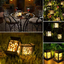 Axyaa Solar Star Lantern Copper Wire Lamp for Outdoor Garden Decoration