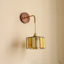 Axyaa Adjustable LED Wall Sconce, Modern Nordic Glass Stair Light