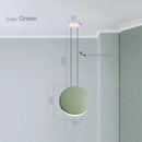 Axyaa Moon Crescent LED Chandelier for Dining Room and Kitchen Island