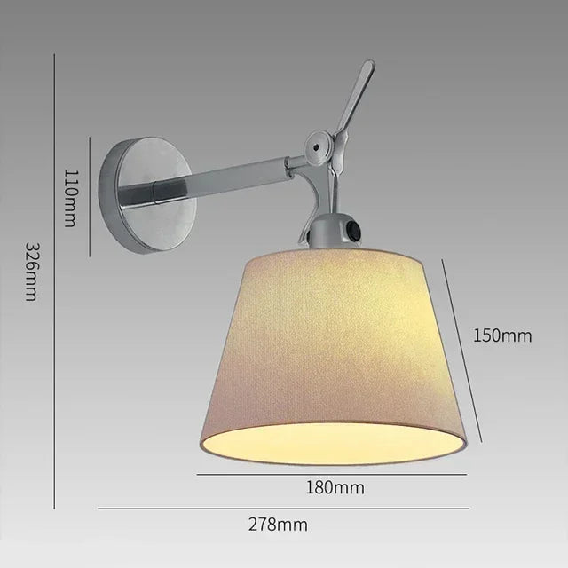Adjustable LED Floor Lamp for Home Office Study, Axyaa Branded Simple Design