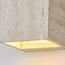 Axyaa Stone LED Wall Lamp for Living Room Decor, Bedside, Bathroom Mirror Light