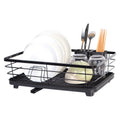Axyaa 2-Tier Dish Drying Rack Shelf Kitchen Organizer Bowl Drainer Storage Rack