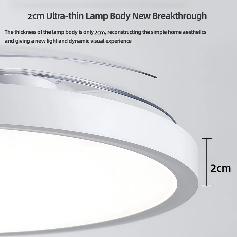 Axyaa Smart Ceiling Fan with Light Remote Control - 42/48 Inch, Retractable Blades