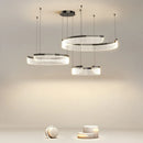 Axyaa Modern Circular Living Room Pendant Light