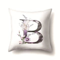 Axyaa Alphabet Cushion Cover - Kids Room Decor Throw Pillow Case